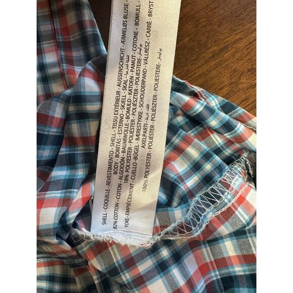 Ariat Pro Series Shirt Mens Large Blue Plaid Western Casual Outdoor Cowboy Aztec - Picture 12 of 12